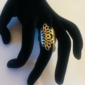 Elegant Gold Statement Ring